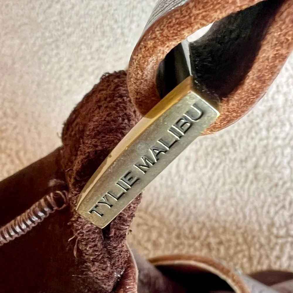 Vintage Y2K Genuine Suede Studded Hobo Bag - Picture 5 of 14